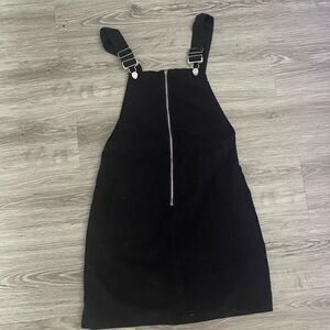 Black Pinafore Dress